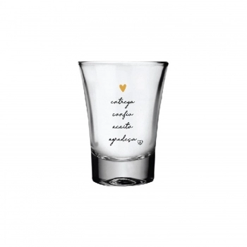 Copo Shot Love Gold Sortido 60 ML