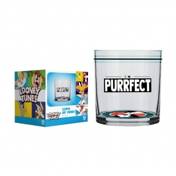 COPO CYLINDER ROCKS LOONEY TUNES 305 ML NA LUVA - FRAJOLA