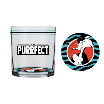 COPO CYLINDER ROCKS LOONEY TUNES 305 ML NA LUVA - FRAJOLA