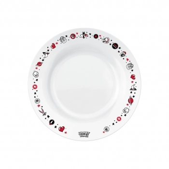 Prato Sobremesa Looney Tunes 19 cm