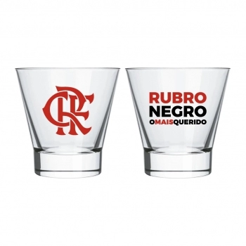 COPO CAIPIRINHA ILHABELA ROCKS 350 ML FLAMENGO NA LUVA