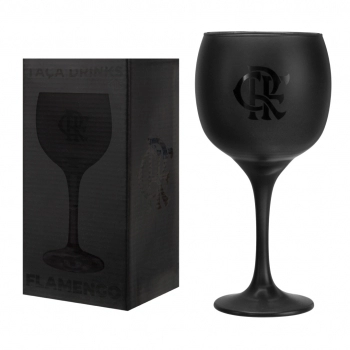 Taça Drinks Prime Flamengo Preta 615 ML