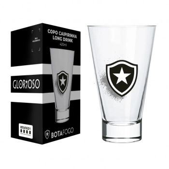 COPO ILHABELA CAIPIRINHA LONG DRINK 420 ML BOTAFOGO NA LUVA