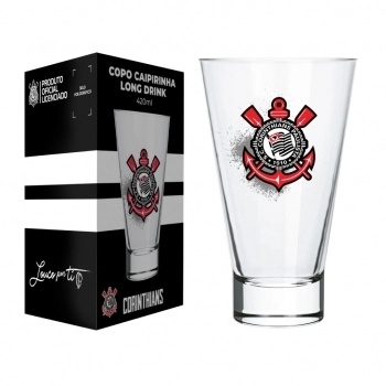 Copo Caipirinha Long Drink Corinthians 420 ML