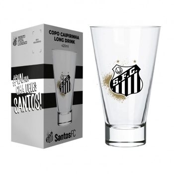 COPO ILHABELA CAIPIRINHA LONG DRINK 420 ML SANTOS NA LUVA