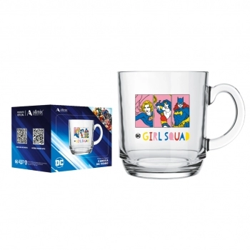 CANECA ASPEN DC VINTAGE HEROINAS 300 ML LUVA COM 1