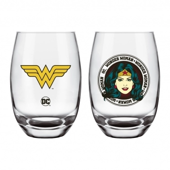 Copo Aruba Long Drink DC Mulher Maravilha 465 ML