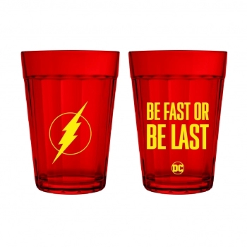 Copo Americano Prime DC Flash 190 ML Luva Com 2 Unid