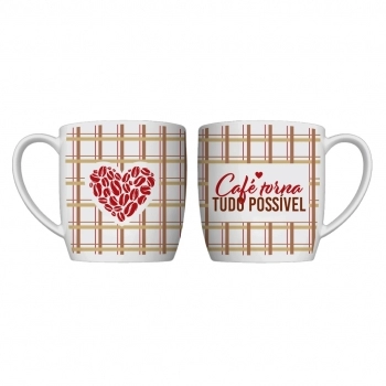 Caneca Urban 360 ML Luva Com 1 - Café