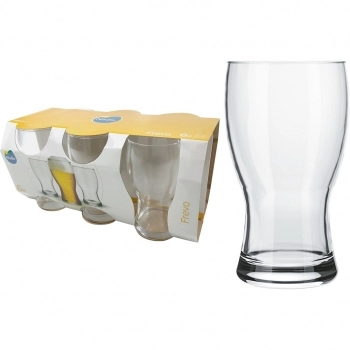 Conjunto Copo Cerveja Frevo 315ml Luva com 6 unid.