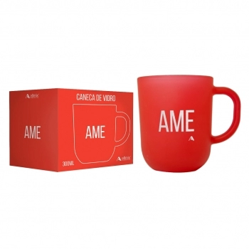 Caneca Emoções Ame Na Luva 300 ML