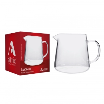 Leiteira Borossilicato 500ML - Luva com 1