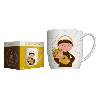 Caneca Santinhos 360ml - Santo Antônio