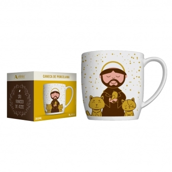 Caneca Santinhos 360ml - São Francisco