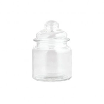 Pote De Vidro 650ml Bojudo Com Tampa Hermetica