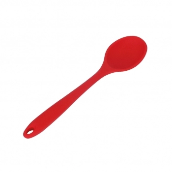 Utensílio Colher Silicone Vermelho 27,5cm