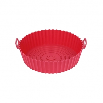 Utensílio Forma Silicone Vermelho 20cm