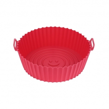 Utensílio Forma Silicone Vermelho 22,5cm