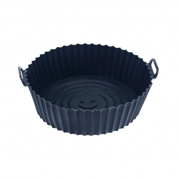 Utensílio Forma De Silicone 22,5cm - Preto