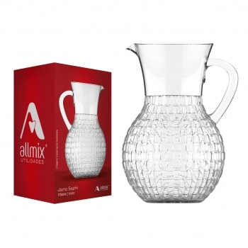 Jarra de Vidro Sophi 1750 ML na Luva