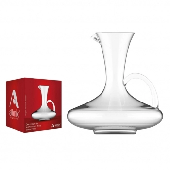 Decanter de Vidro com Alça Vino 1500 ML na Luva