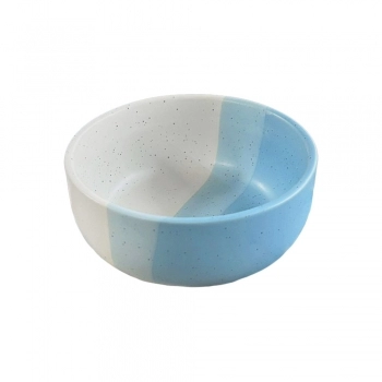 TIGELA CERAMICA TERNURA 450 ML - AZUL