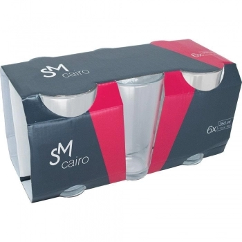 COPO CAIRO 350 ML LUVA COM 6