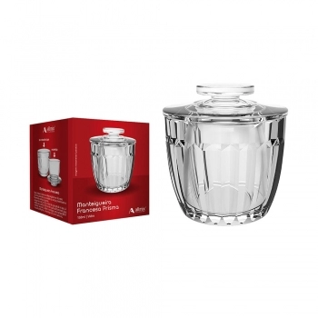 MANTEIGUEIRA DE VIDRO FRANCESA 150 ML LUVA COM 1 - PRISMA