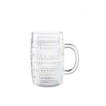CANECA DE CHOPP DE VIDRO OLINDA 375 ML