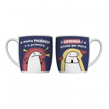 Caneca Porcelana Urban Flork 360ml Luva com 1 - A Esperança e a Última