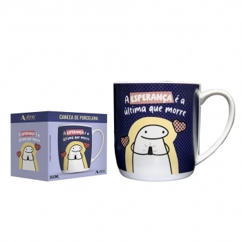 Caneca Porcelana Urban Flork 360ml Luva com 1 - A Esperança e a Última