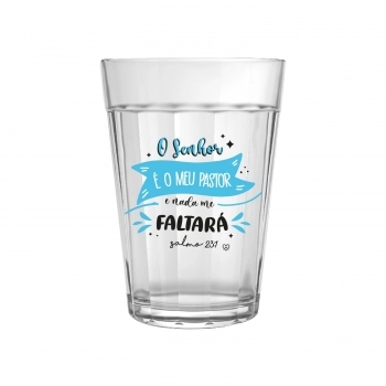Copo Americano Salmos Senhor É Meu Pastor 190 ML