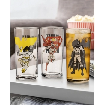 COPO CYLINDER LONG DRINK 300 ML DC LEGENDARY - BATMAN