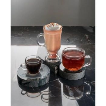 Xícara De Chá De Vidro Riviera 255 ML