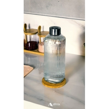 Garrafa De Vidro 1000ml Para Agua - Riviera