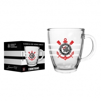 Caneca Cônica Corinthians 380 ML – Produto Oficial