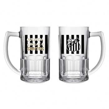 Caneca De Cerveja Bristol Santos 340 ML