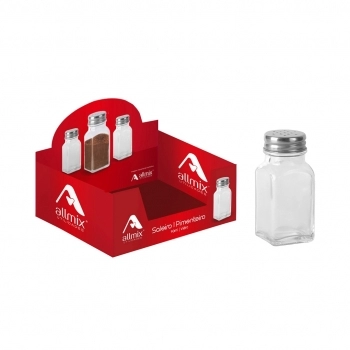 Saleiro Pimenteiro De Vidro Squad 90ml