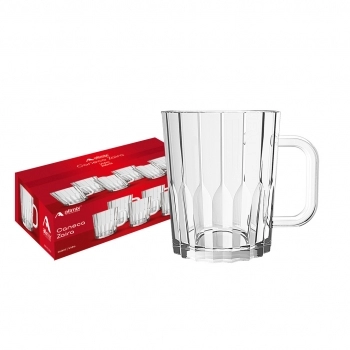 Caneca de Vidro Zaira 260ml