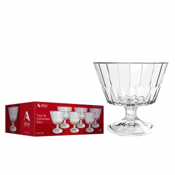 Taça Sobremesa de Vidro Zaira 280ml