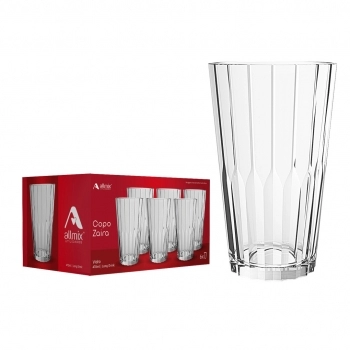 Copo de Vidro Long Drink Zaira 470ml