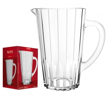 Jarra de Vidro Zaira 1250ml na Luva com 1