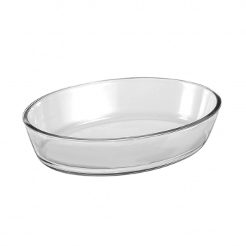Assadeira Borossilicato Oval 2400ml