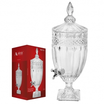 Suqueira de Vidro Imperial 4500ml na Luva com 01