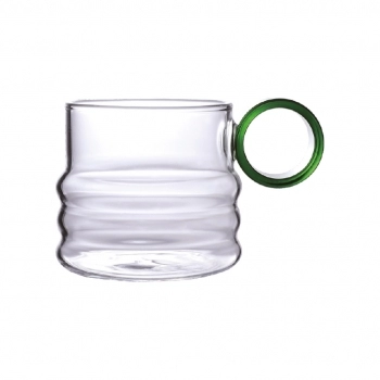 Caneca Borossilicato Cloud 290ml na Luva com 1 - Green