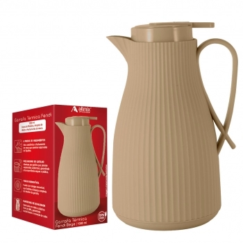 Garrafa Térmica Fendi 1000ml - Bege