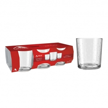 Copo de Vidro Rocks Turin 265ml