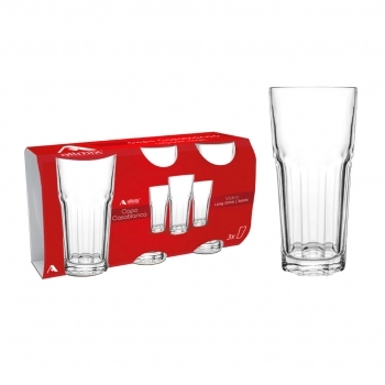 Copo de Vidro Long Drink CasaBlanca 365ml